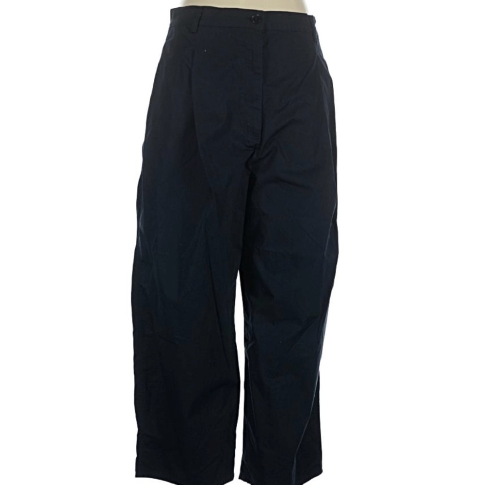 COS Pleated Cotton Wide-Leg Pants